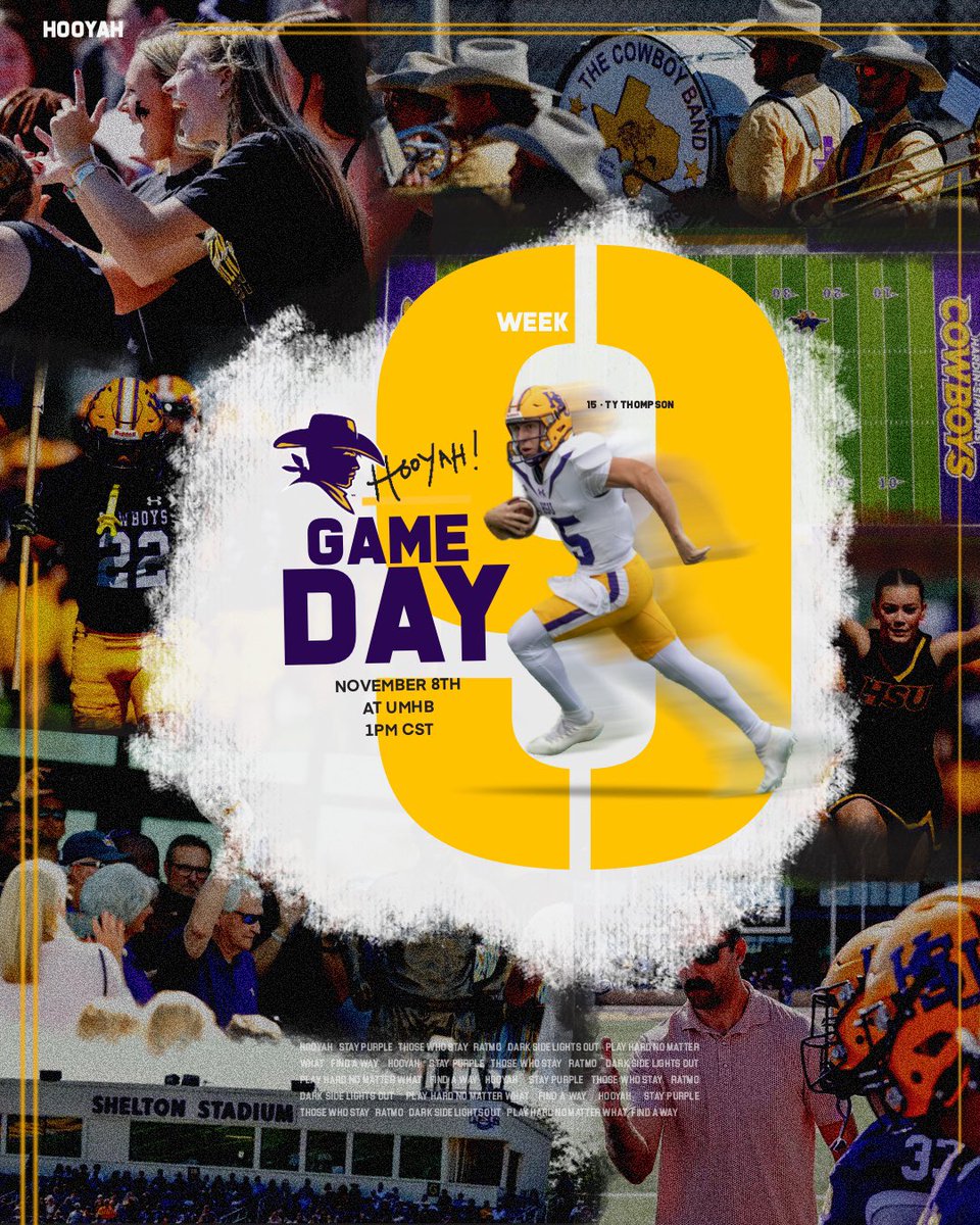 GAME DAY IN BELTON. BE EARLY, BE LOUD! 

🆚 UMHB
🏟️ Crusader Stadium
⏰ 1:00 PM CST 
📺 cruathletics.com/watch/?Live=46…

#HOOYAH
