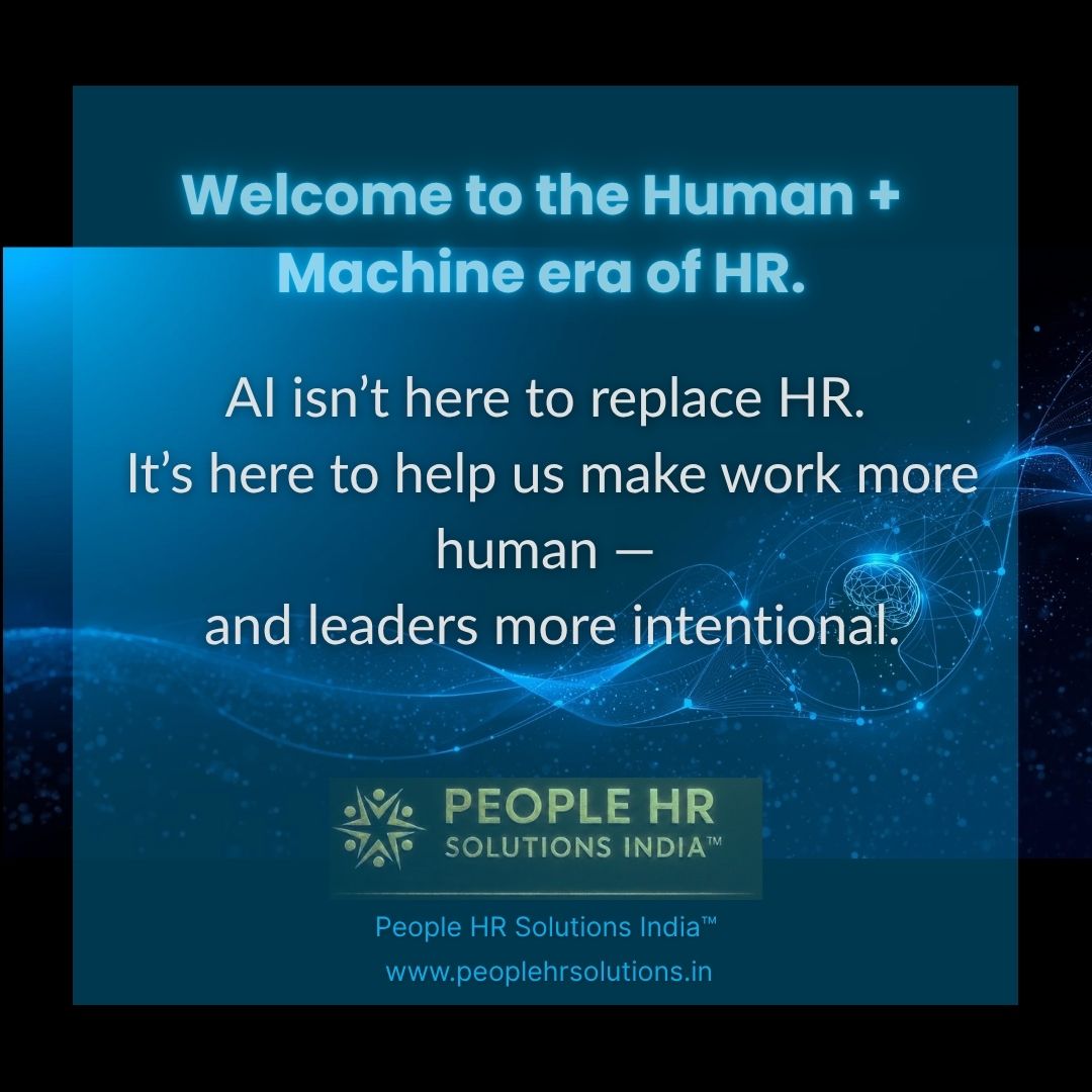PeopleHRSIndia's tweet image. HR is no longer a department.
It’s where humans meet intelligence — where data understands people and empathy drives performance.
The future of HR isn’t coming.
It’s already here.

#FutureOfWork #HumanPlusMachine #Leadership #HRInnovation