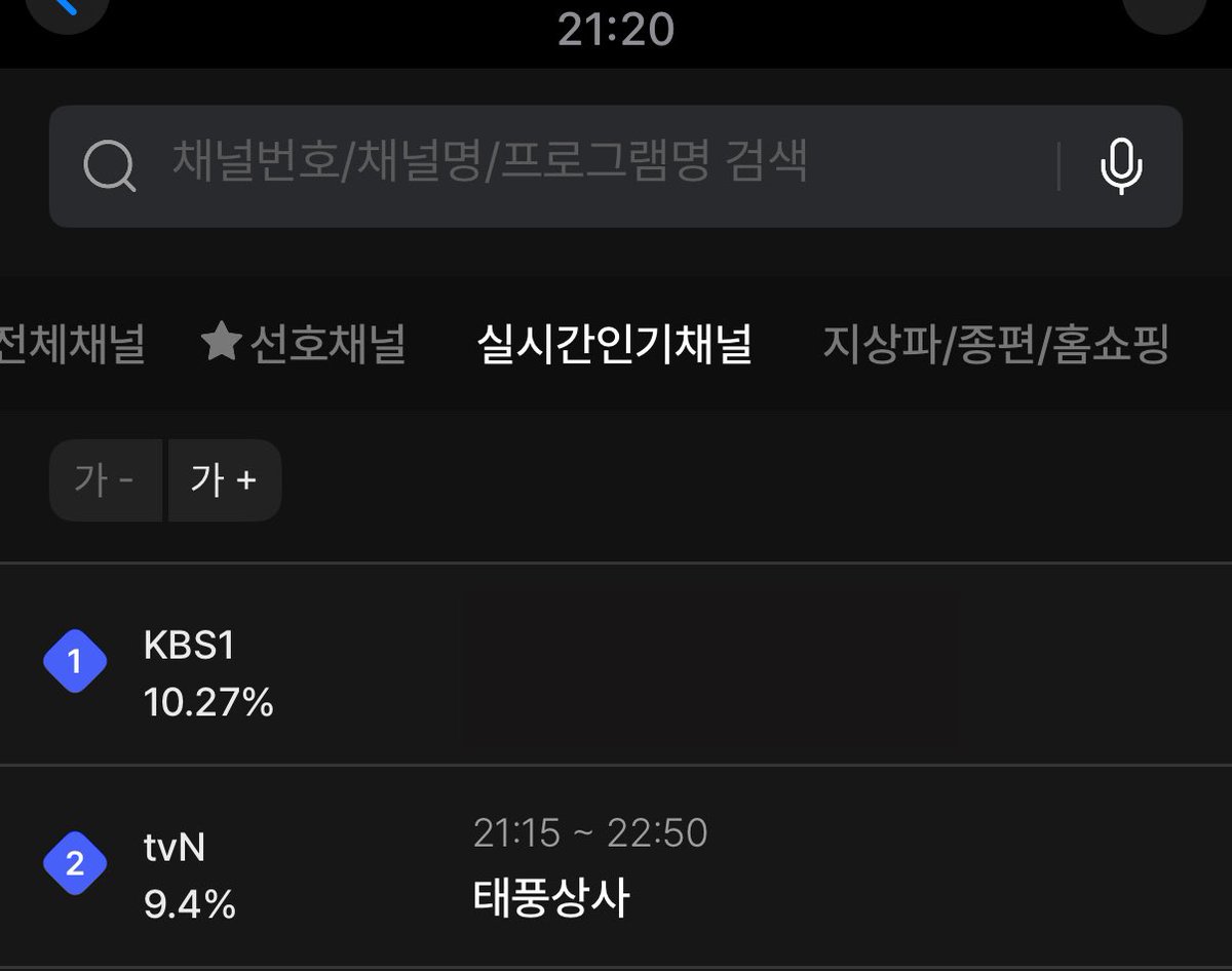 Typhoon Family real-time ratings
251108 EP9 걸어서 하늘까지

21:21 9.4%
21:25 12.39%
21:30 13.61%
21:35 14.12%
21:40 15.22%
21:45 15.93%
21:50 17.14%
21:56 16.07%
22:00 15.37%
22:05 15.61%
22:10 15.62%
22:15 15.88%
22:20 16.59%

#태풍상사 #TyphoonFamily
#이준호 #LEEJUNHO