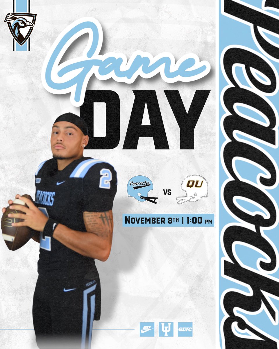 Upper_Iowa_FB's tweet image. 𝐆𝐀𝐌𝐄𝐃𝐀𝐘 ⚫️🔵⚫️

🆚@QUHawksFootball 
📍Fayette, IA
🏟️ Harms-Eischeid Stadium
📺 glvcsn.com/uiuglvc/
⌚️ 1:00 PM CST

#SLEDGE || 🦚🏈