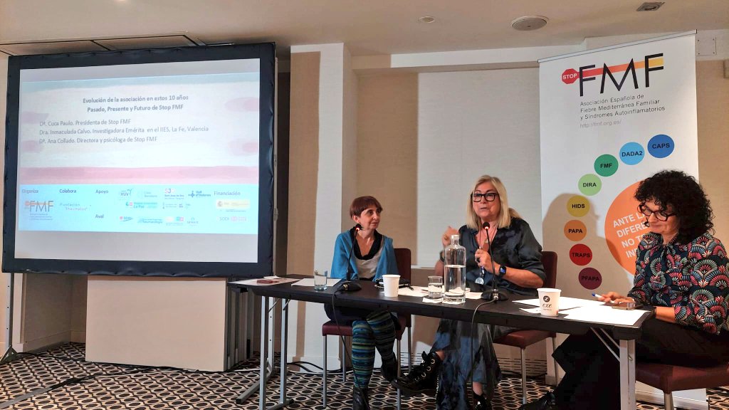 SERPE_ReuPed's tweet image. SERPE avala y participa en la jornada de celebración de los 10 años de @STOP_FMF