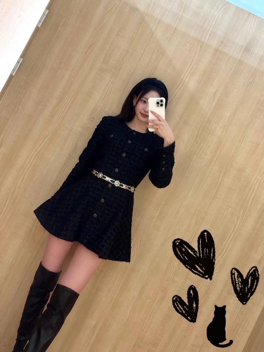 h1hwiseo's tweet image. 📸 H1-KEY ig update:

have you found the black cat princess? 🐈‍⬛🖤

—— #H1KEY #하이키 #HWISEO #휘서