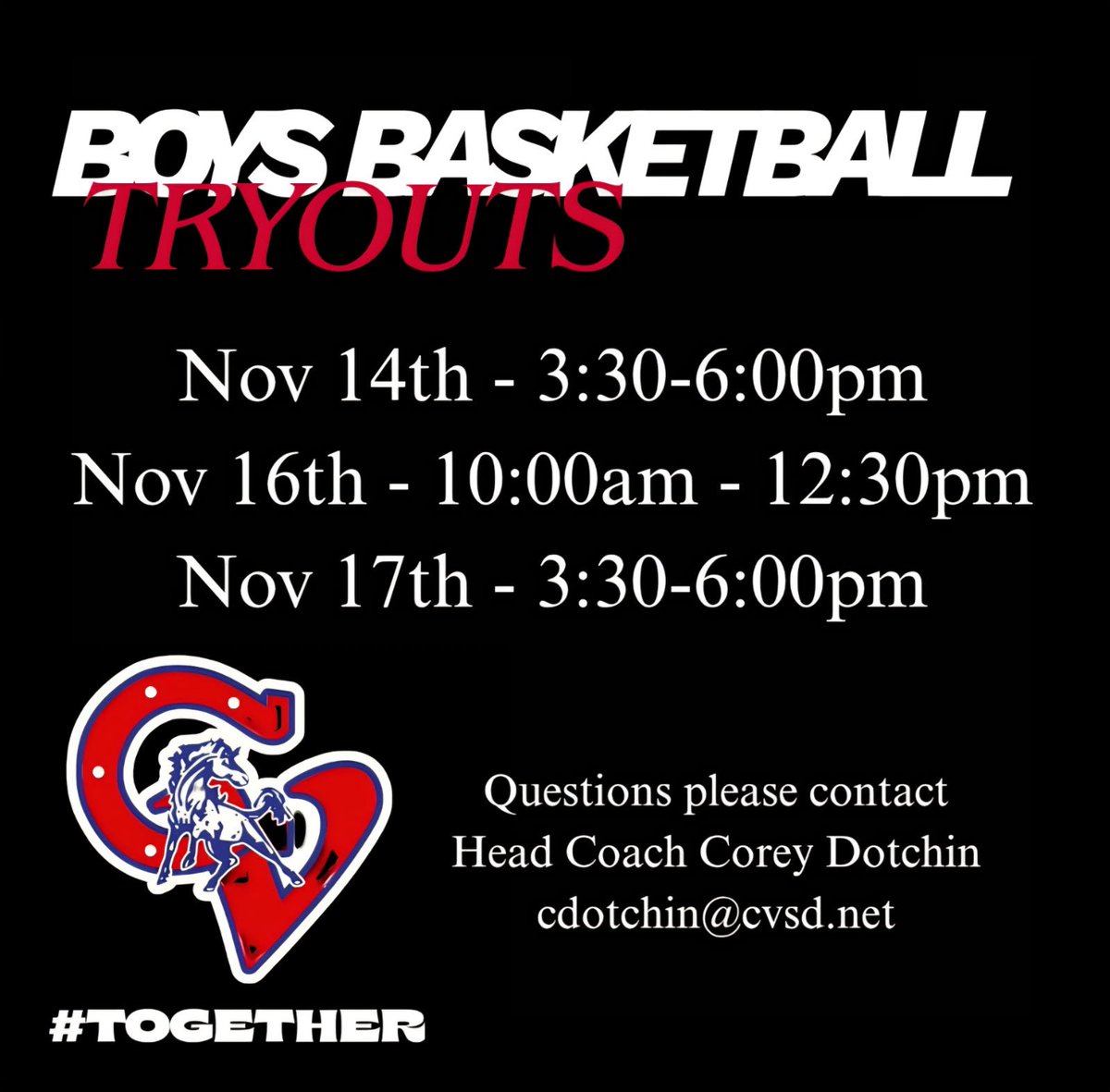 2025-26 Season is right around the corner!  Tryouts are next week!! 

#Together