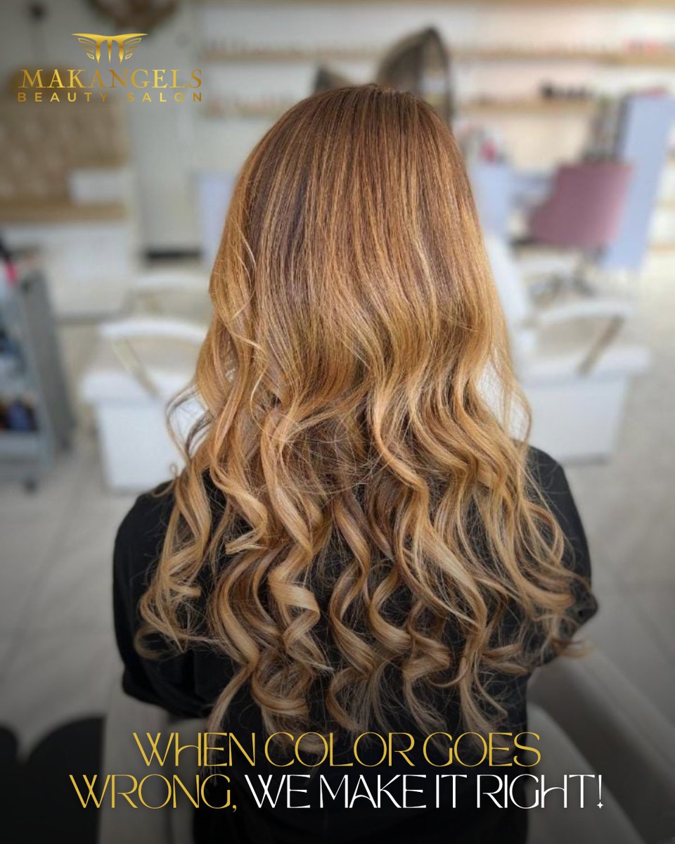 Makangels_'s tweet image. Say goodbye to unwanted tones and uneven shades! At Makangels Beauty Salon, our expert color correction restores your hair’s balance, vibrance, and shine.
----
📞+1 317. 743. 8361
📧info@makangelsbeauty.com
makangelsbeauty.com
.
#MakangelsBeautySalon #ColorCorrectionExperts