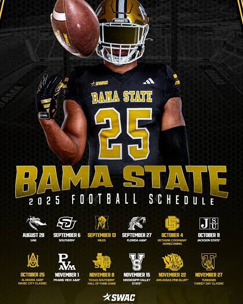 Will be in Alabama State today for the Texas Southern game!!
<a href="/Coach_Jlew/">Coach Juwan Lewis</a> 
<a href="/BlackmanFtball/">Blackman Football</a>
<a href="/Coach_Kriesky/">Matthew Kriesky</a> 
<a href="/CoachHolmanFB/">Malek Holman ™</a> 
<a href="/_K2tha_0/">The Kale🅱️ Oliver™</a> 
<a href="/ToddLark/">Todd Lark,Sr.</a>