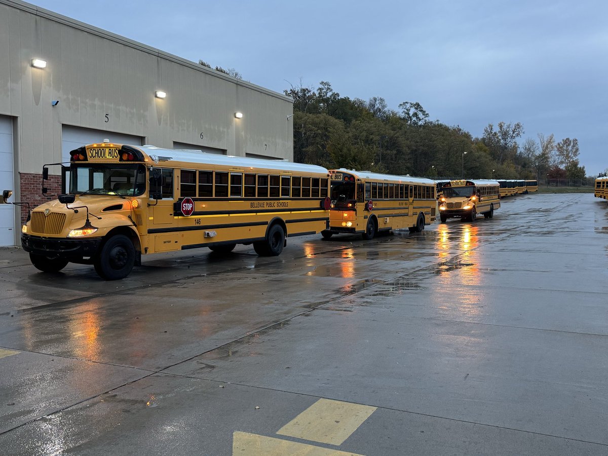 Bellevue Public Schools Transportation tweet media