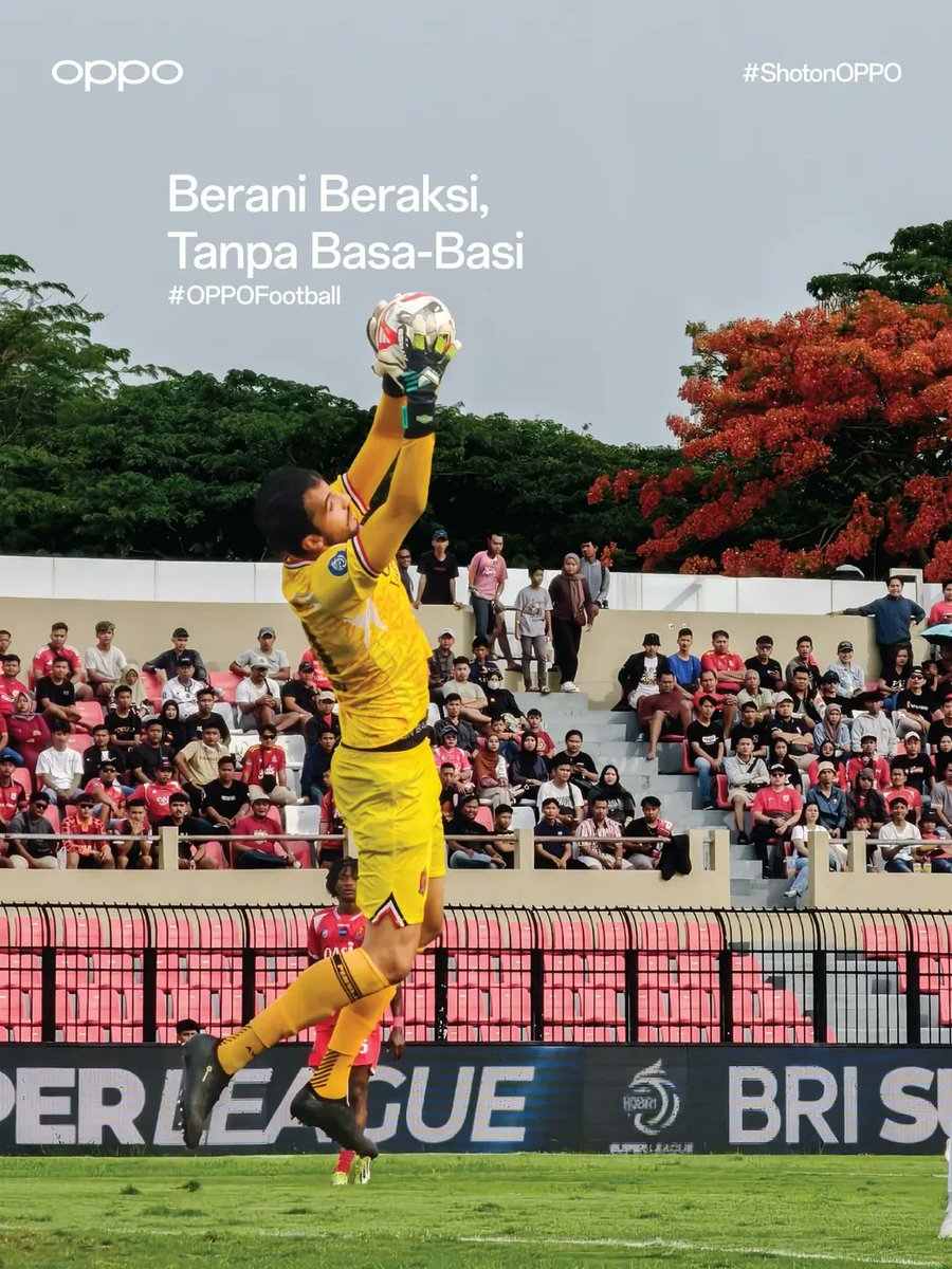 Setiap umpan, setiap penyelamatan, penuh semangat dan perjuangan. ⚽

Abadikan tiap momen spektakuler bersama #OPPOFootball karena setiap detail layak diabadikan sempurna. ✨
