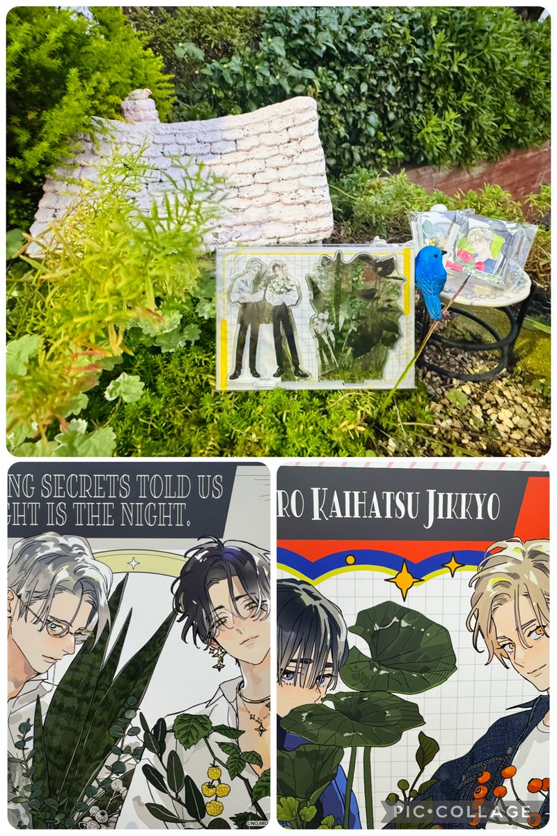 美しい✨🌿かわいい🤩
ぐり先生のイラストのとこで会計やってもらえてテンション上がった🤘ｳｪｰｲ

サインあったなんて！
入場すぐに行った時は無かった😆でも同じ空気の中にいらしたのか💓戻れば良かった
#野白ぐり 先生
#金銀ささめくひみつは夜
#恋心開発実況