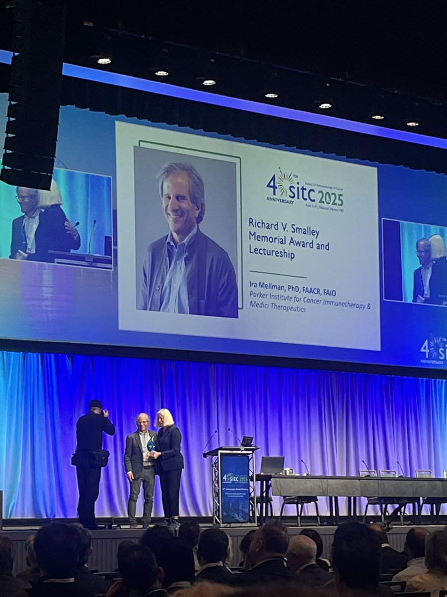 CancerProgress's tweet image. Great awards morning at the 40th Society for Immunotherapy of Cancer. #Immunotherapy #cancer