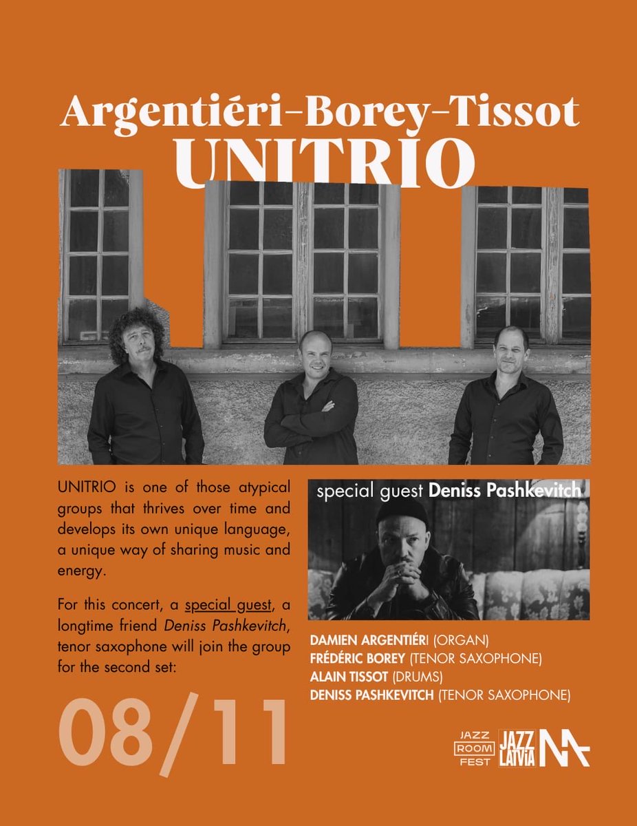 un tomēr jazz spēj savākt arī savu auditoriju. pat bez politiskiem saukļiem un tikai mākslas vārdā. arī mums ir “sold out” šovakar. nu jā- sastāvs nevienkāršs: