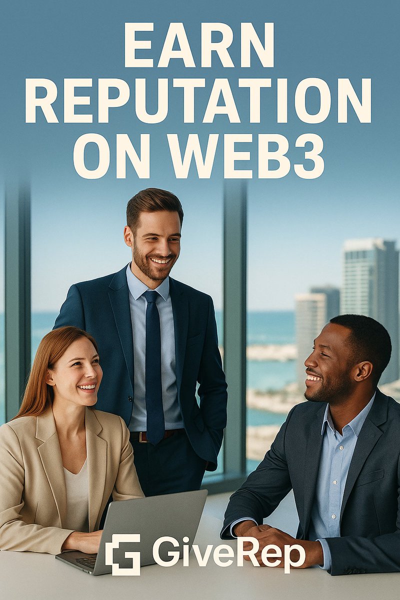 maxterncr's tweet image. Reputation is built by action, not words. 💼
With @GiveRep, every connection, project, and contribution adds to your Web3 legacy.
Earn trust. Earn REP. 🌐
#GiveRep #Web3 #ReputationFi