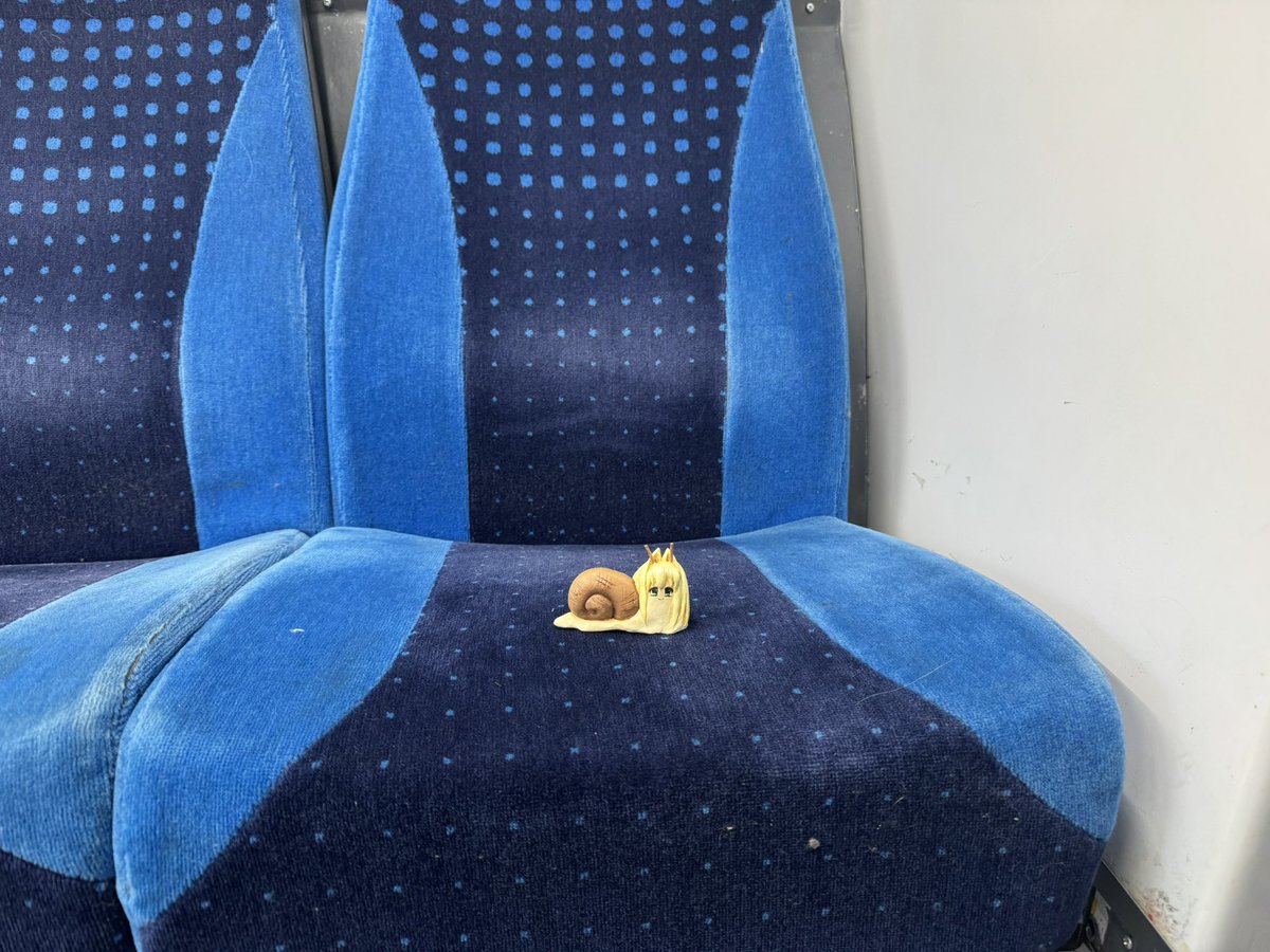 snail on tha train