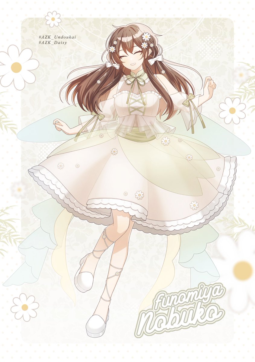 โนบุโกะจังในชุดแฟรี่เมื่อตอนแข่งกีฬาสีแหละ เราชอบวาดสาวๆกระโปรงบานจัง วอนลูกค้าจ้างเราวาดชุดบานๆ—