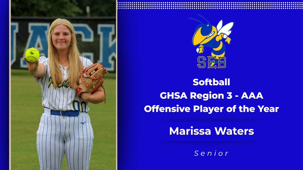 MarissaWaters00's tweet photo. I am so grateful to receive offensive player of the year for region 3AAA. Thank you to everyone who pushed me to always be at my best!! @cfpatssb @barnard_unity18 @Megen_Conner https://t.co/PSEMw5ZZ1q