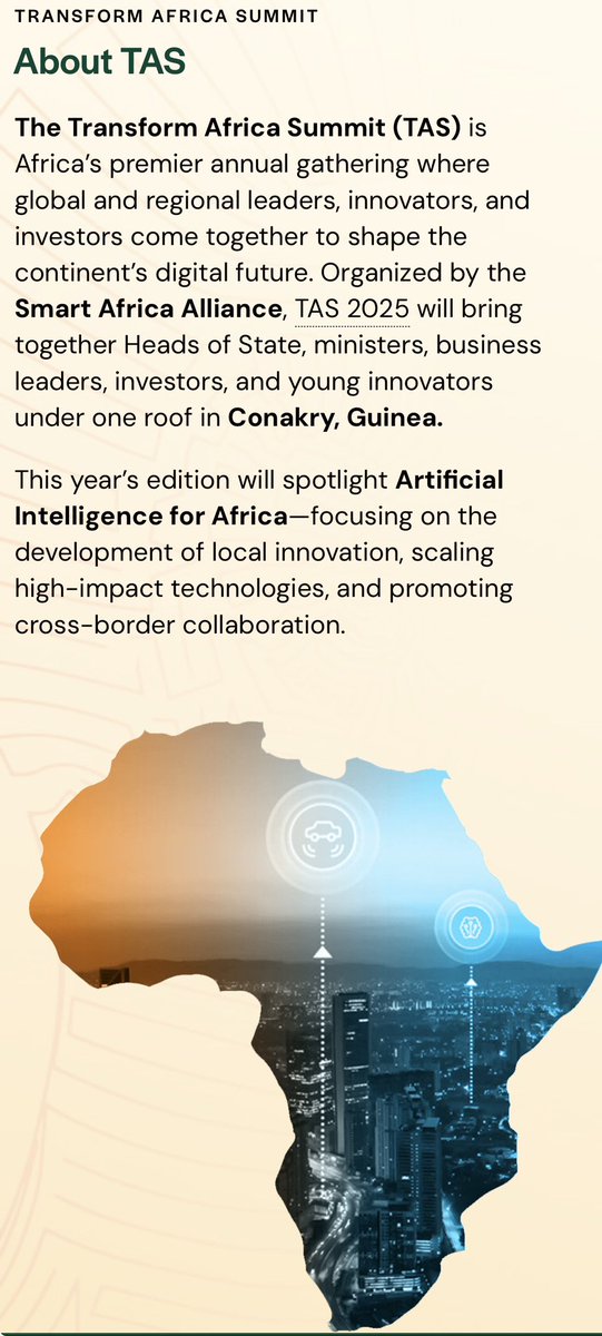 12-14 novembre 2025 – Conakry (Rep de Guinée 🇬🇳).
Je modère le panel qui va réinventer la poste africaine avec l’IA.
600 millions d’Africains sans adresse méritent mieux.
Suivez #AIpostAfrica2025

DG @LaPosteCI | Ex-PCA @UPU (2021-2025)

transformafricasummit.org/en/tas-guinea-…