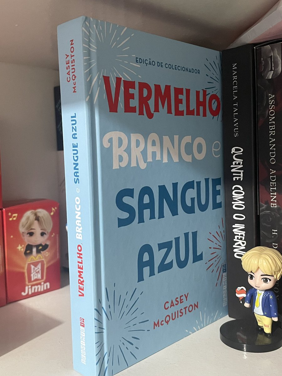 junartlc's tweet image. ✨VENDO/VENDA✨

Vermelho branco e sangue azul (capa dura) edição colecionador 
R$ 57

De sangue e cinzas + um reino de carn e fogo
R$ 70

Condenados volume 1 e 2
R$ 110 os dois
R$ 70 cada

Castelo de vidro 
R$ 70

A maioria acompanha brinde se não todos

Duvidas chamar na dm