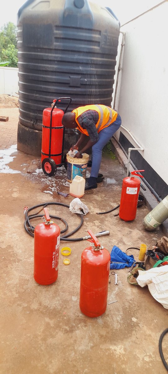 Saturday Office at Emma Oils Sirinya Hoima Road . Fire Extinguisher Sales, Servicing and Maintenance is Our Business. 0787019718,0701714190 for more information about our services.