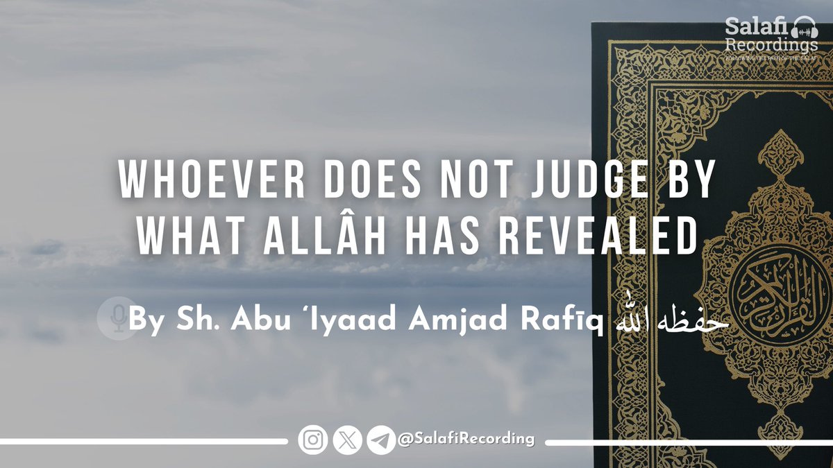 Salafi Recordings tweet media