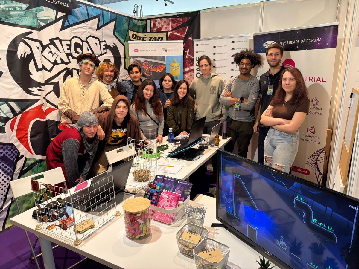 Alumnado do Campus Industrial de Ferrol amosa os seus proxectos no ‘Píxel á Feira’, o primeiro Salón de Videoxogos de Galicia 21noticias.com/2025/11/08/alu… 
<a href="/CIFerrol/">Campus Industrial</a>  <a href="/UDC_gal/">Universidade da Coruña</a>