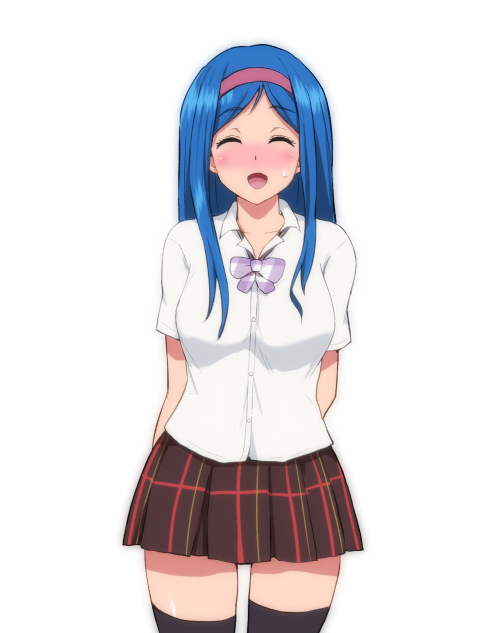 #うちの子誕生秘話
鈴懸いるか

部活の構成要員がきっと3人以上はいるだろう、という安直な理由で追加された先輩キャラ。

当初はロッカーでいたすような変態というより、二人を導いてくれる良き相談役の予定でした。

先生のせいで台無しです。 