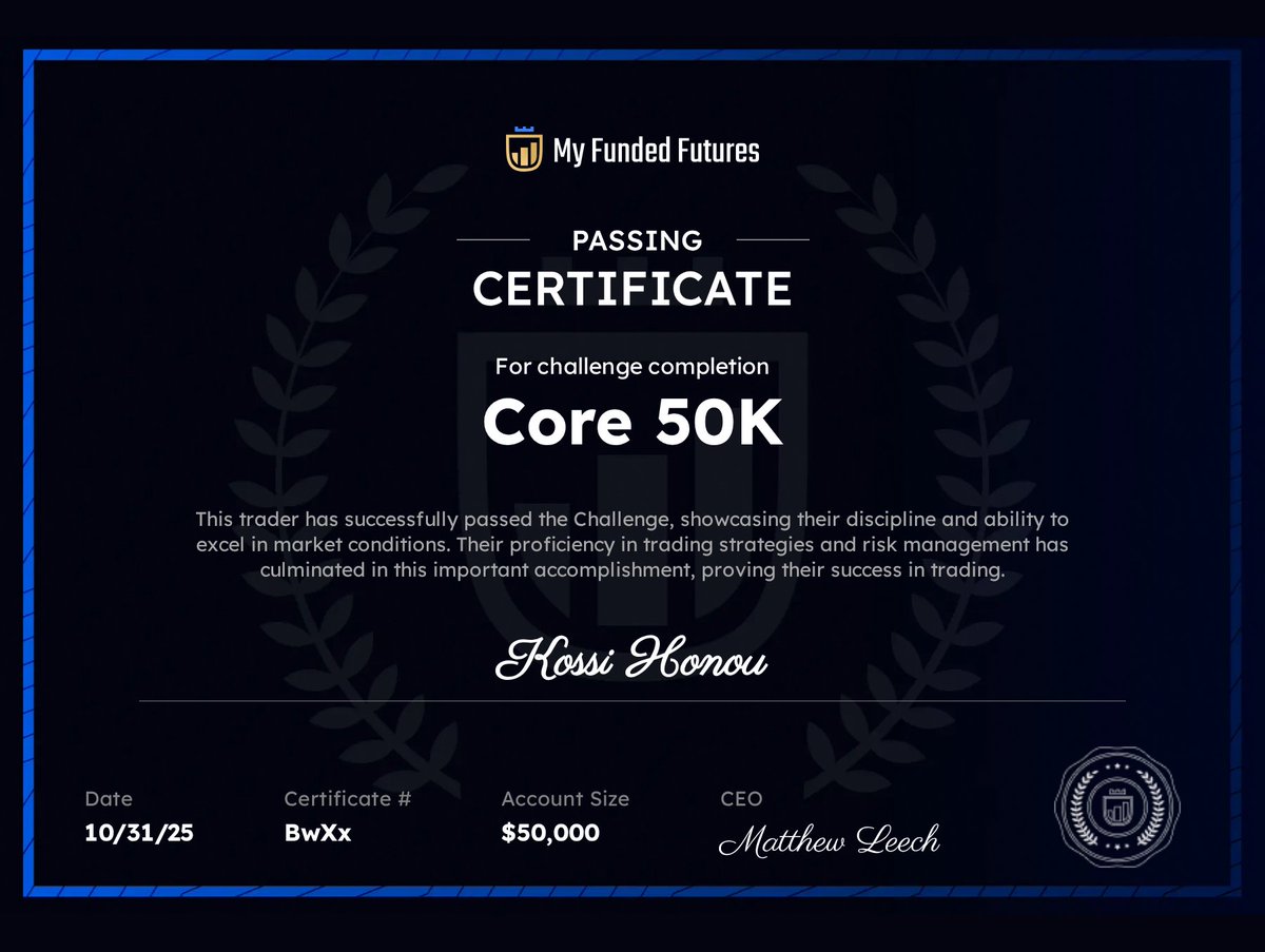 honou_k's tweet photo. I'm impressed how fast @MyFundedFutures payout is ...I took more evaluations accounts https://t.co/n6A4sUCgvJ