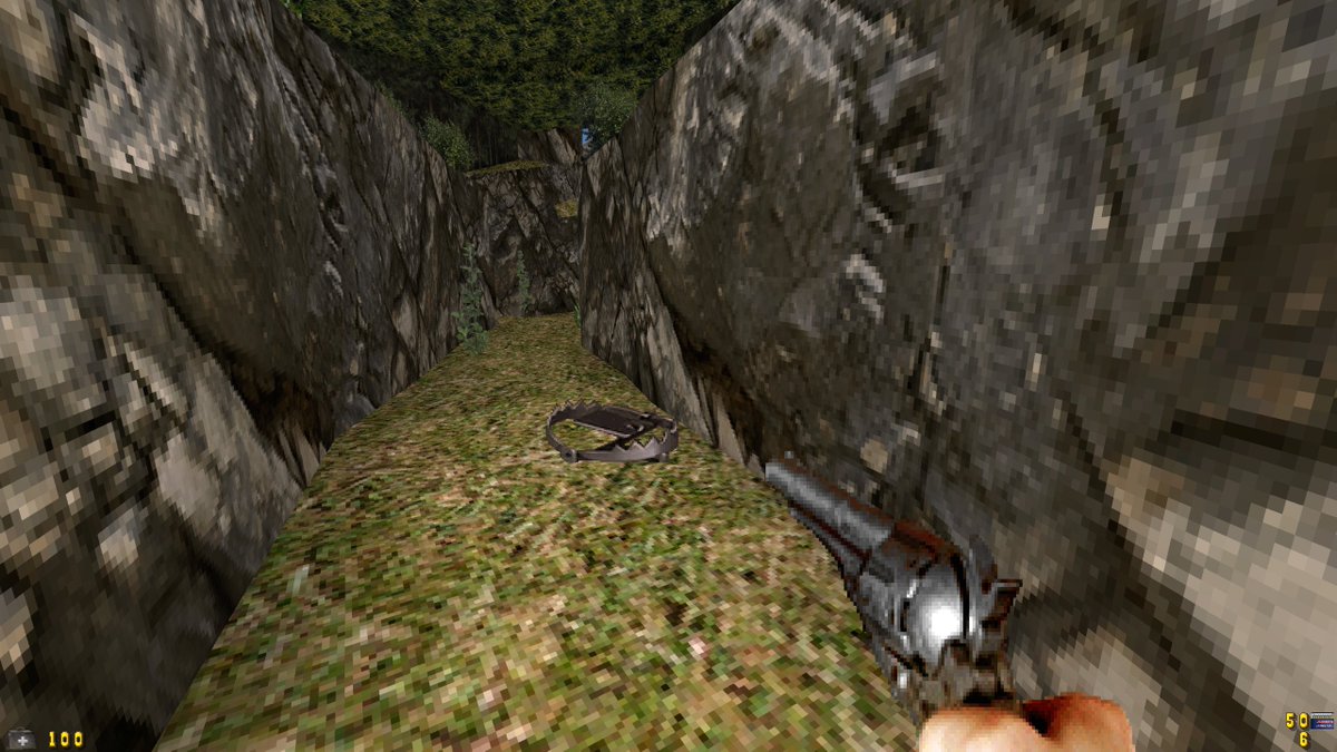 Today I programmed these bear traps as one of the traps you can find in the forest. Be careful!
#indiegame #boomershooter #FPS #gameDev #gzdoom #uzdoom