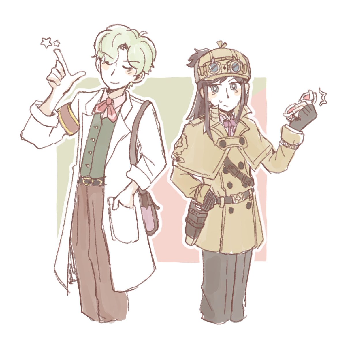 #大逆転裁判 #逆転裁判
걍 뜬금없이 보고시펏던 조합..