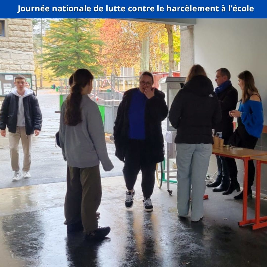 lyc_bascan_ramb's tweet image. #NAH #pHARe #BascanEnAction
💙 #BleuBascan, la couleur du #respect ! 💙
Une journée #StopHarcèlement réussie au lycée #Bascan grâce à la mobilisation de la #TAH et de toute la communauté scolaire 🙌
🔹 Un vrai moment de partage et de bienveillance !
Merci 🙏 à toutes et à tous 👏