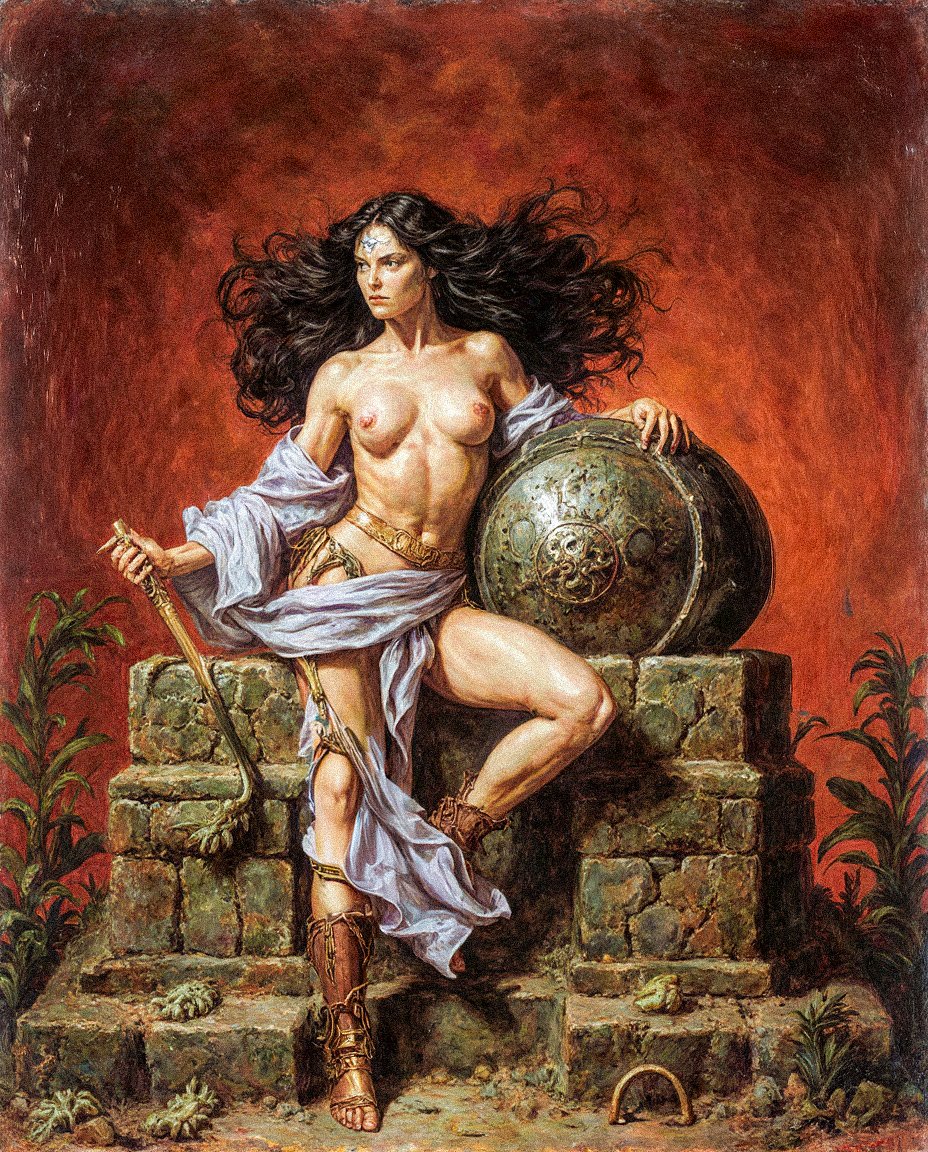 Ultima1138's tweet image. The dagger and the shield