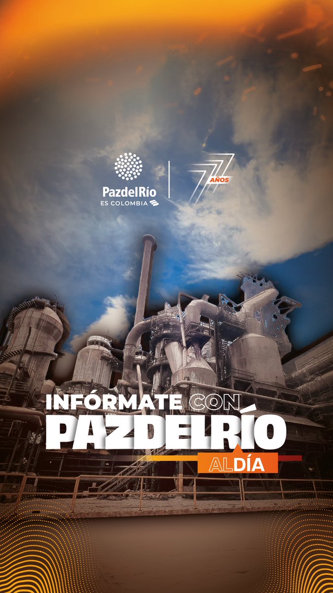 🗞️ 5 noticias de #PazdelRíoalDía: ✅ Acuerdo histórico en Recuperación Empresarial 🔥 50 años de la Batería de Coque 🤝 Debate del futuro del acero 🚦 Semana de Seguridad Vial… El acero se convierte en oportunidades. 
👉🏻youtu.be/Ks8z6HxxnM8 #PazdelRíoEsColombia