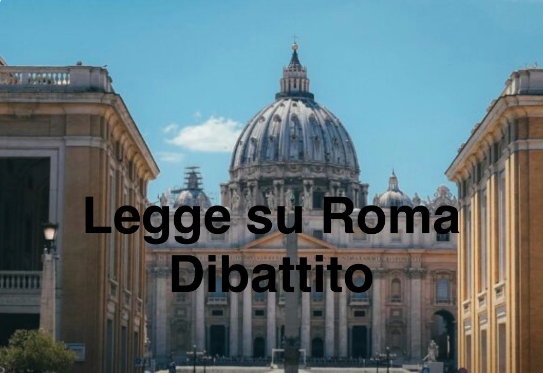 Legge su Roma Capitale: dibattito aperto

visioneroma.it/2025/11/la-leg…