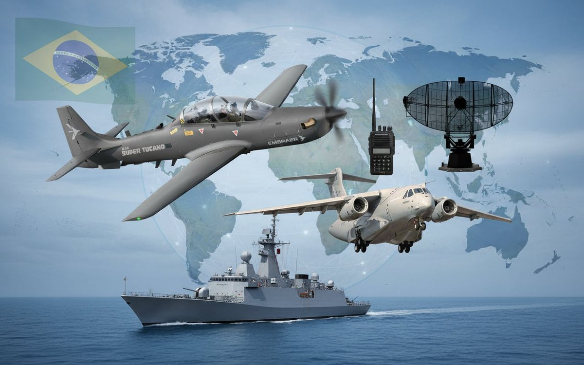 Brasil avança para fortalecer exportações militares com nova modalidade Governo-a-Governo 
-  Ideia é transformar setor de defesa em vetor de desenvolvimento tecnológico, econômico e estratégico 
#exportação #BaseIndustrialDefesa #BID #GovernoGoverno #C2G
is.gd/XrbSQx