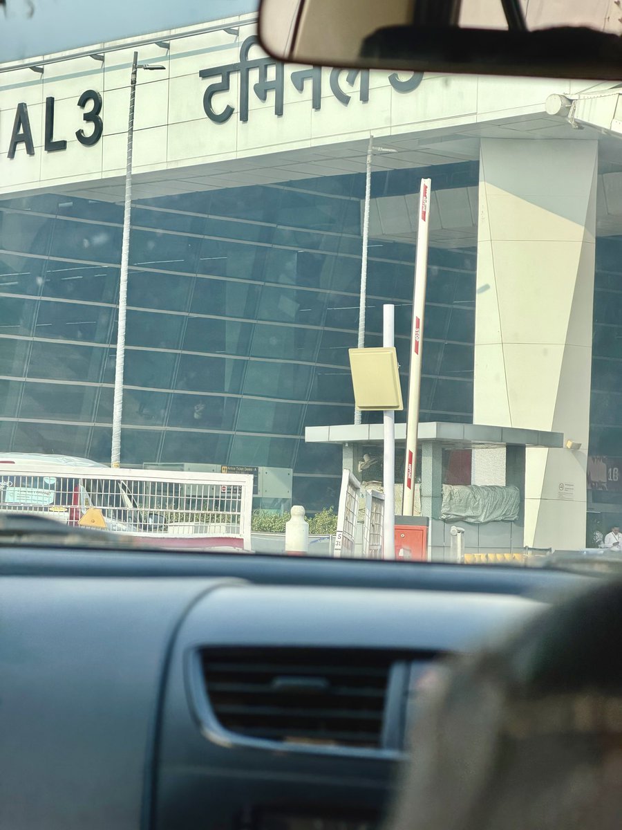 There’s something about this airport  📍Terminal 3, mornings quiet air, soft light, and a sky full of dreams. ✨
#T3 #TravelMoments #MorningVibes
#TravelDiaries #TravelGoals