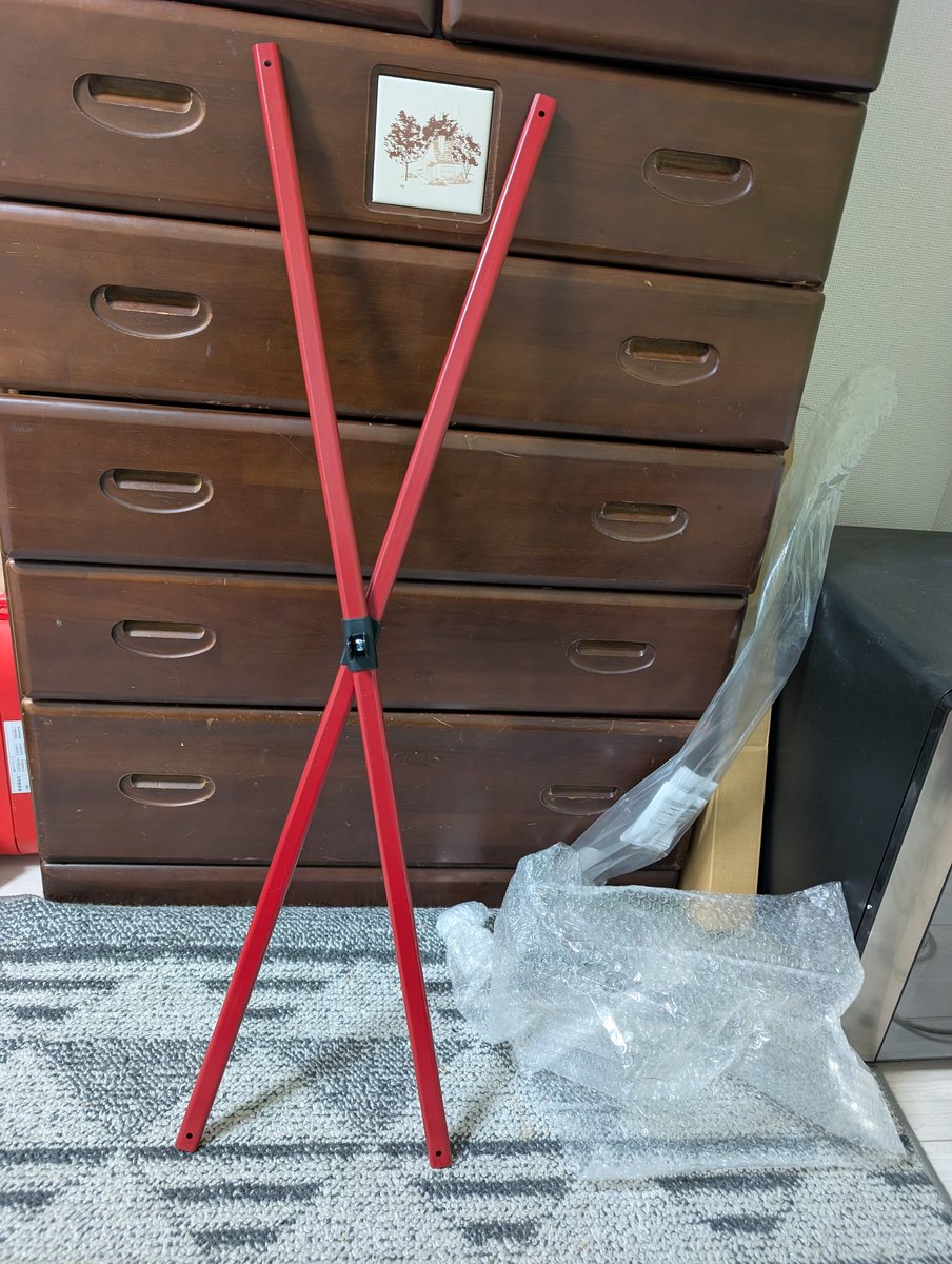 タープ、骨折したから…
補修パーツ購入〜