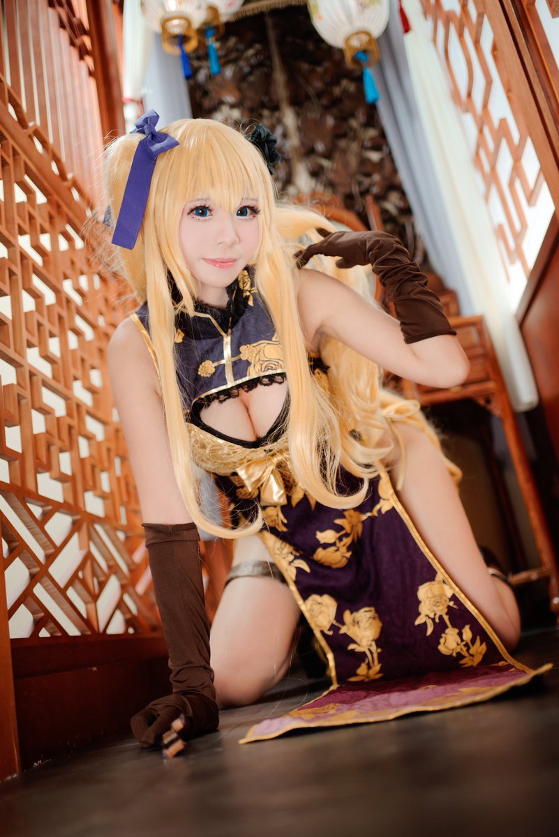 asa_cosplay's tweet photo. 11/8 #いいおっぱいの日

幻想金瓶梅/艶娘幻夢譚 の金蓮ちゃん❤️
悪い女に惹かれるのか😘 https://t.co/g0I6eIRvjT