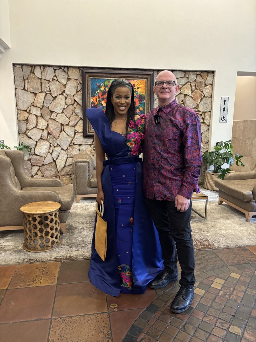 At the Isikhuthazi function with the phenomenal Mbali Mabaso, founder and visionary leader of this amazing initiative.