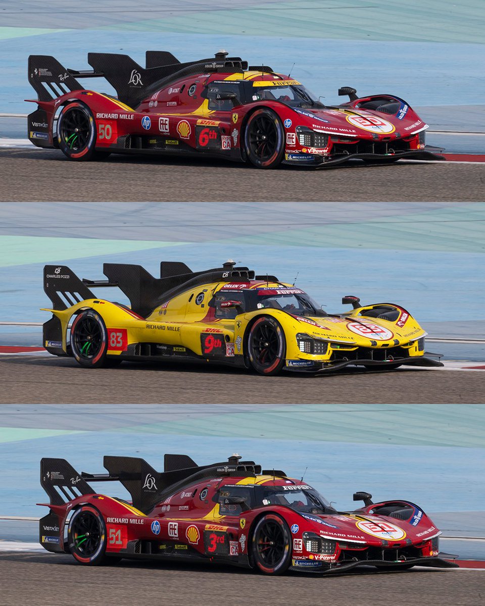 FerrariHypercar's tweet image. Current scenes: #8HBahrain 🤩

#FerrariHypercar #Ferrari499P #WEC