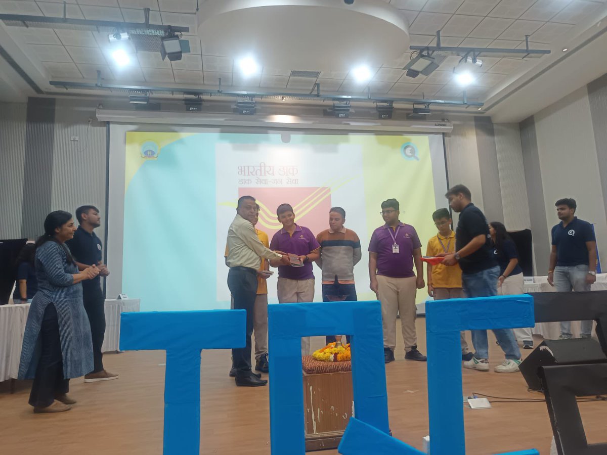 CPMGMP's tweet image. क्विजर्स क्लब एमए एनआईटी (MANIT) भोपाल द्वारा प्रदेश स्तर पर आयोजित क्विज कंपटीशन को डाक विभाग द्वारा स्पॉन्सर किया गया ।जिसमें ग्वालियर , जबलपुर,  इंदौर,  भोपाल के शहरों में क्विज आयोजित की गई ।