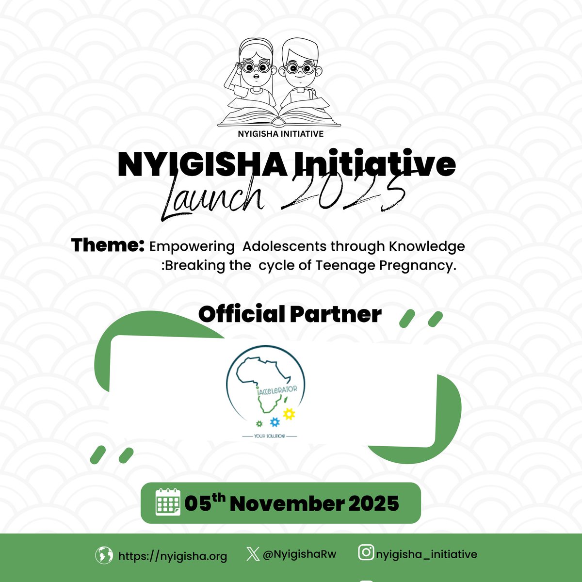 NyigishaRw's tweet photo. 🌟 Thank you to our incredible partners! 🌟

Your unwavering support has fueled the Nyigisha Initiative’s journey — helping us reach this milestone, promote SRHR education, and turn pages into imapct. 💡📚
Together, we’ll keep pushing for a future where every person thrives. ❤️ https://t.co/ziTNFshLLf