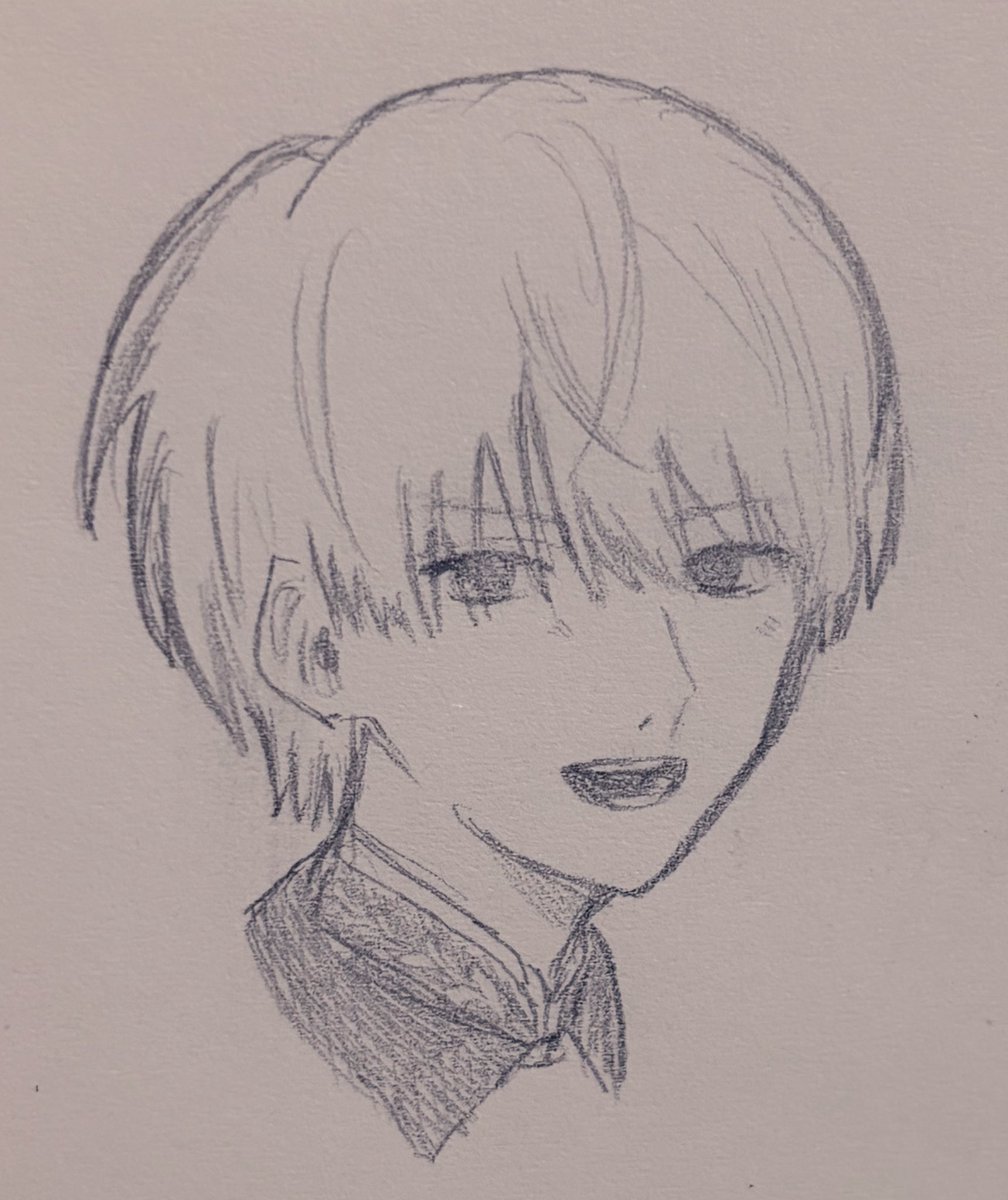 ライブ行ってない人による顔レポ
多分7割くらい似てます
 #72あーと 
 #シクスフォト