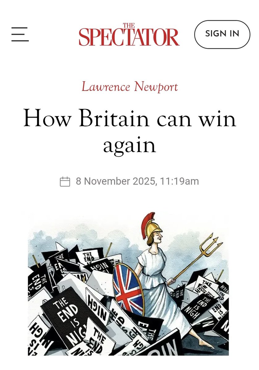 Our national story has never been one of surrender, or acceptance of mediocrity.

It has always been one of resolve and eventually success.

The task before us now is to achieve that again.

<a href="/pursuitofprog/">Dr Lawrence Newport</a> in <a href="/spectator/">The Spectator</a>