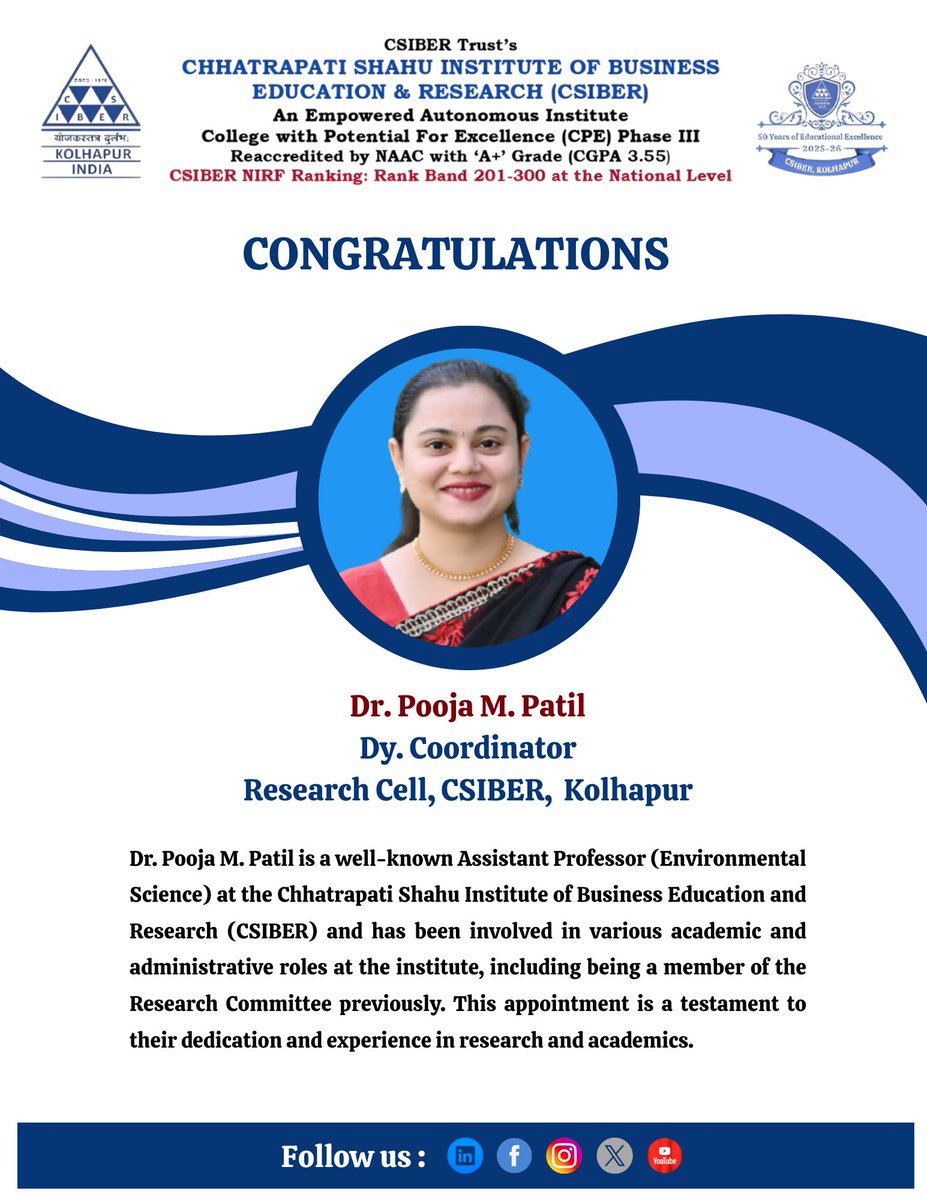 CSIBER Official tweet media