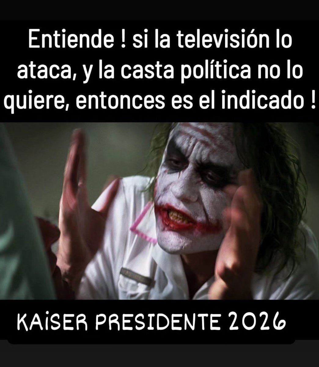 <a href="/Jou_Kaiser/">Johannes Kaiser. Diputado por el distrito 10</a> Ya saben 😎💪