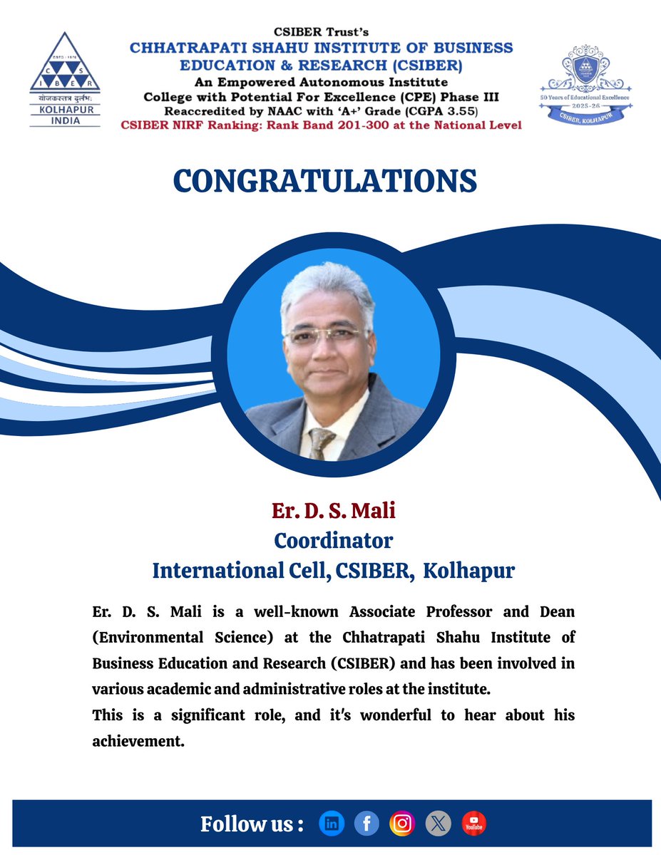 CSIBER Official tweet media