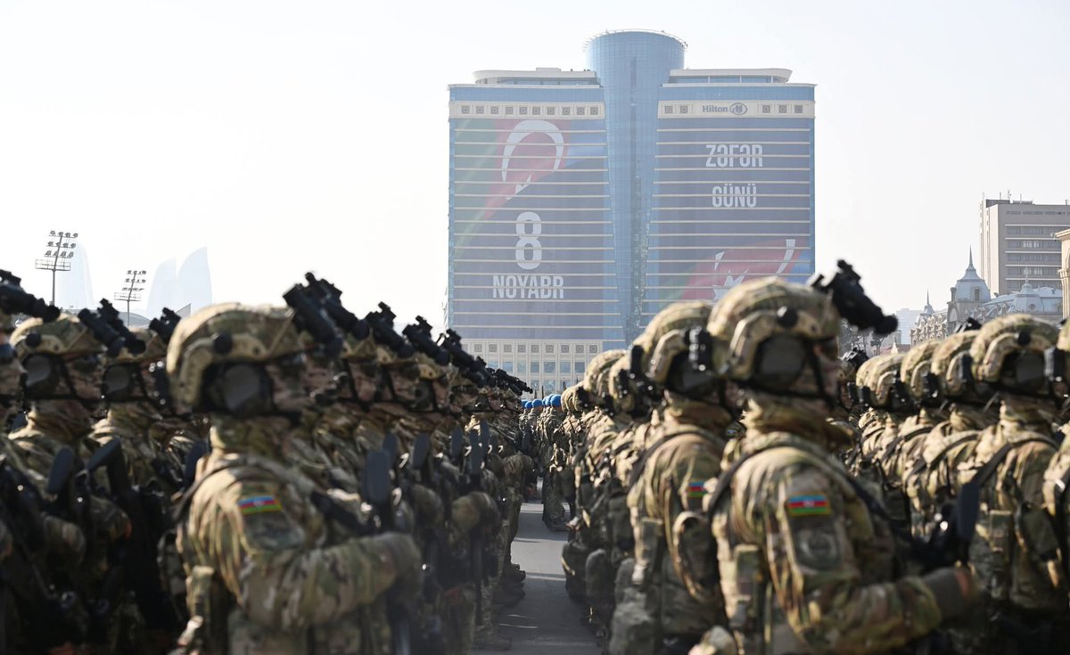 NargizXelef's tweet image. Endless gratitude to our people, veterans, and Supreme Commander-in-Chief for incredible victory. Words are too weak in front of feelings. May God have mercy on our martyrs! #8November #VictoryDay #Azerbaijan