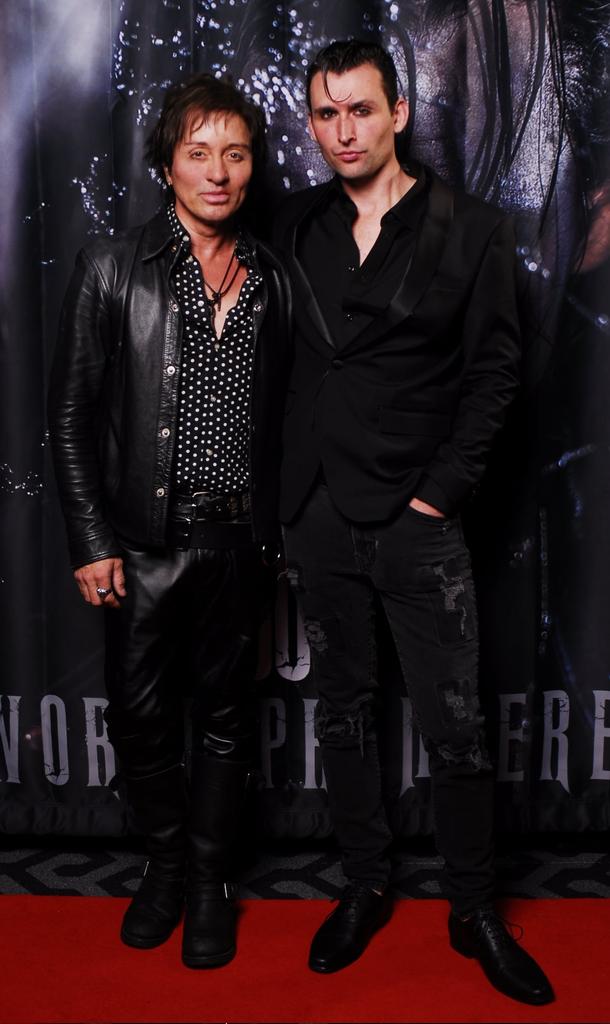 johnnyalonso's tweet photo. On the red carpet with actor Johnny Alonso and director Cody Falk from DAYS OF SODOM (The Crow) I cant wait for this film to drop. #TheCrow #film #CrowUniverse #johnnyalonso #actorslife #actor #producer #entertainment #film #style #image #redcsrpet https://t.co/0PILlM1M8S