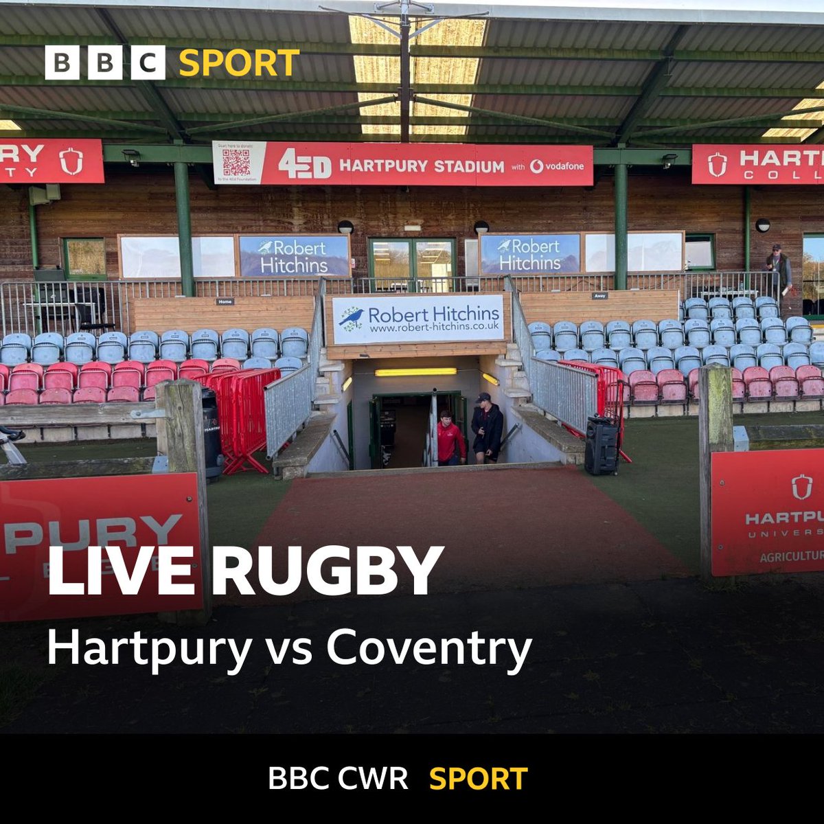 🏉 Cov Rugby return to action this afternoon with an away game at Hartpury.

🌐 Live commentary from 2:30.

bbc.in/4nJqXG8

<a href="/CoventryRugby/">Coventry Rugby</a>