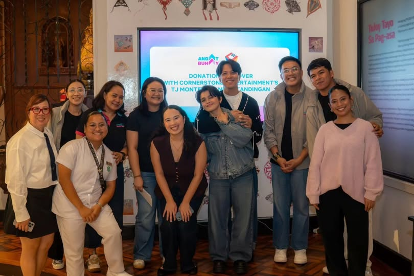 CrushMajor's tweet photo. TJ Monterde, KZ Tandingan stand with Cebu through ₱1M Donation to Angat Buhay of Mayor Leni Robredo 🌷 https://t.co/UBLwnbJDcU