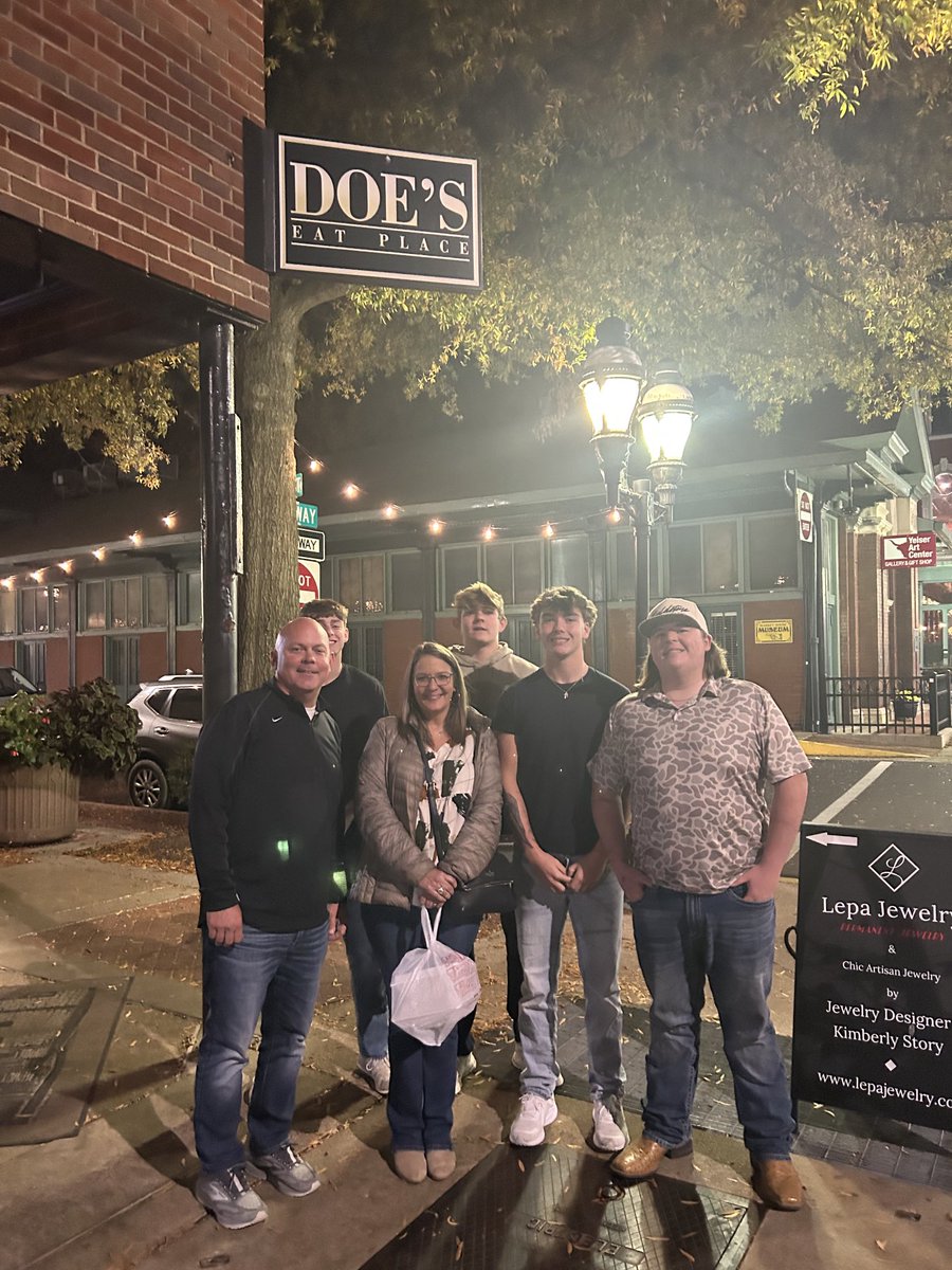 Great night out for some steaks. These were some expensive interceptions! IYKYK