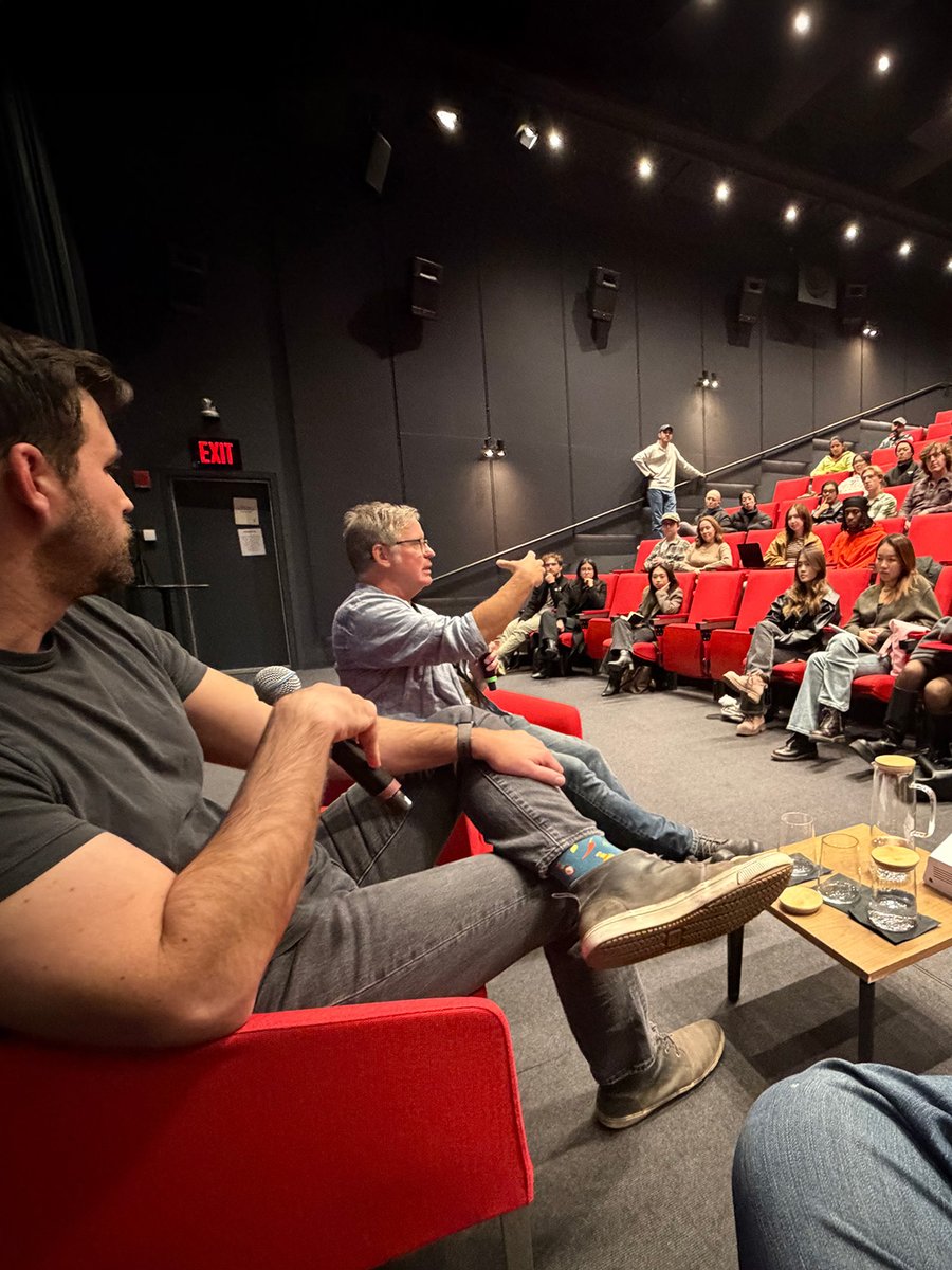 Avid's tweet image. Our first Avid Academy event at Columbia University was a huge success! 🎬 Students got to hear from Severance editors Joe Landauer and Keith Fraase, ACE, and dive deep into Avid workflows behind the hit series.

▶️ avid.co/qxca50WF4Z2

#avidacademy #severance #avid #editing